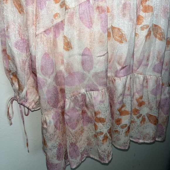 House of Harlow x REVOLVE Fleura Mini Dress in Watercolor Floral Size M - Picture 7 of 16